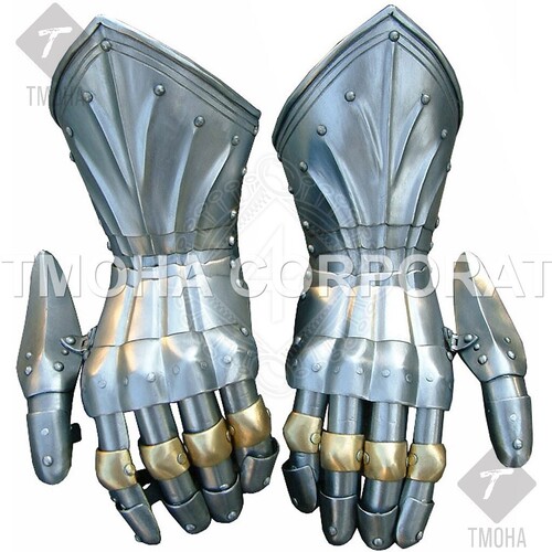 Medieval Wearable Gauntlets / Gloves Armor Sallet gauntlets Knight of your Heart GA0028