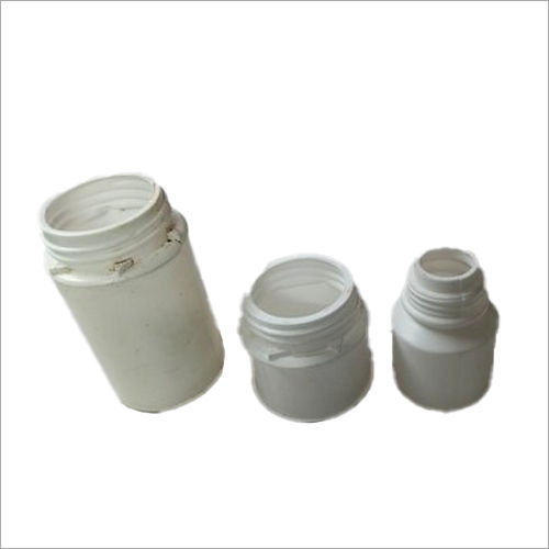 White Adhesive Plastic Bottles