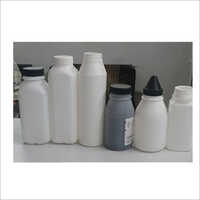 Hdpe Toner Powder Bottles - 80/100/120/140 Milliliter | White And Grey, Screw Cap, Round & Square Shape