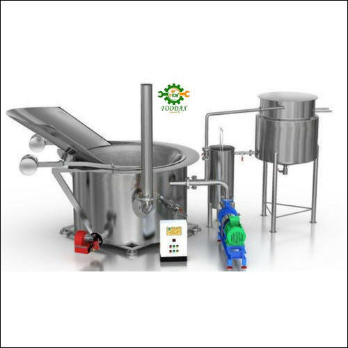 Namkeen Batch Fryer With Inbuilt Heat Exchanger