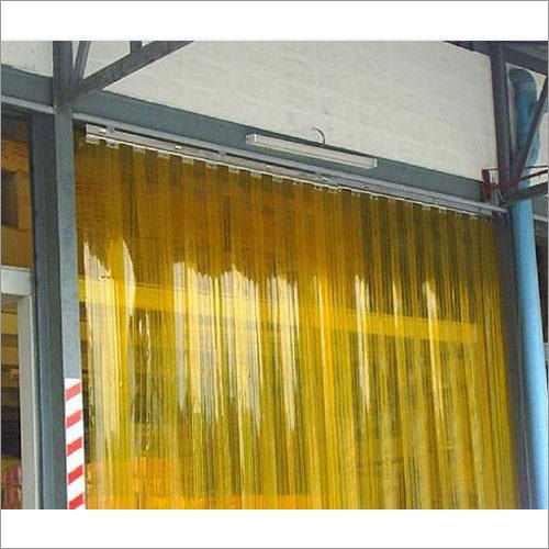 Yellow Anti Insect Pvc Strip Curtain