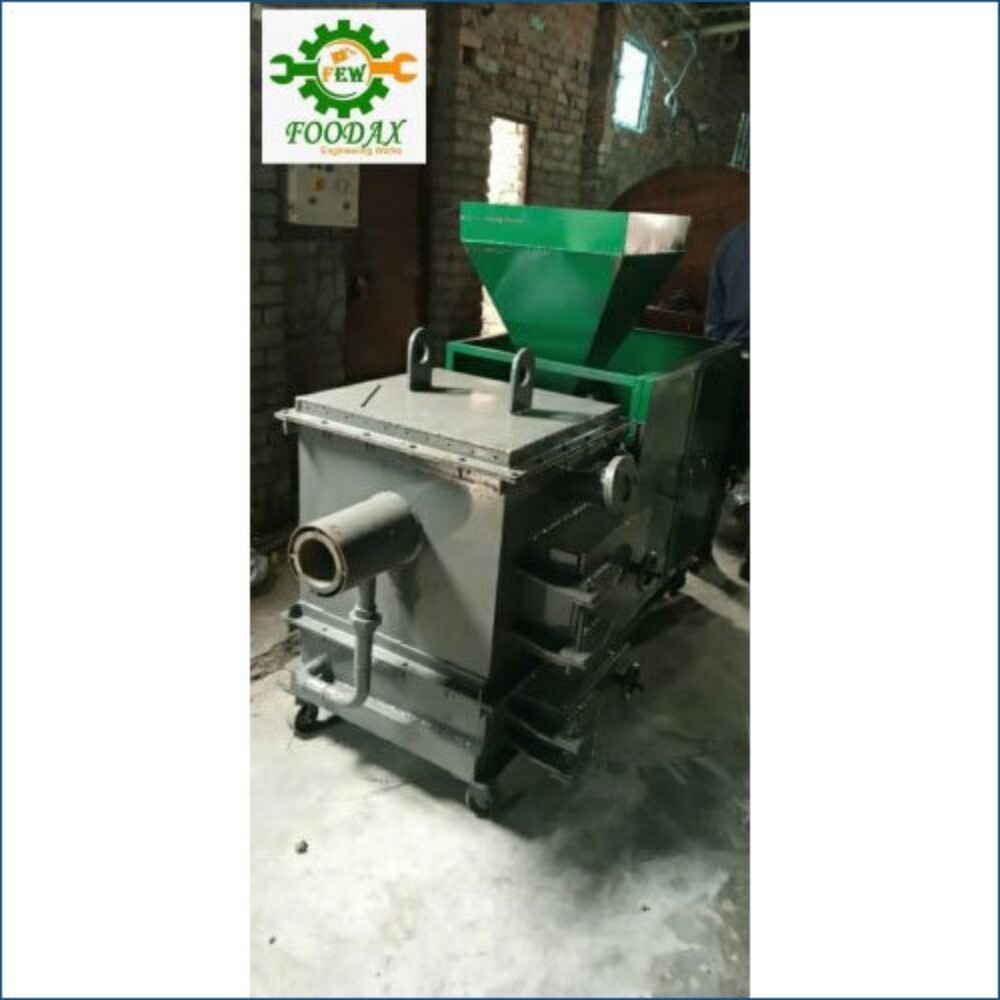 Industrial Wood Pellet Burner - Color: Green
