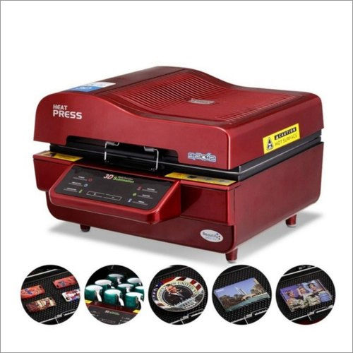 Semi-automatic 3d Vacuum Heat Press Machine