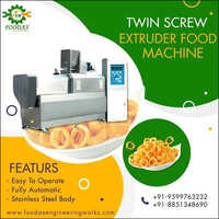 Twin Screw (rice Corn Puff) Extruder Capacity: 200 Kg/hr