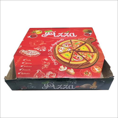 Printed Paper Corced Board Pitzza Packaging Box