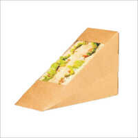 Brown Sandwich Packaging Paper Box