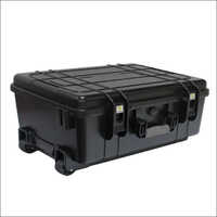 Black Abs Waterproof  Equipment Case With Trolley