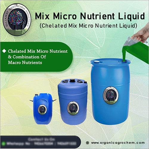 Mix Micro Nutrient Liquid Application: Agriculture