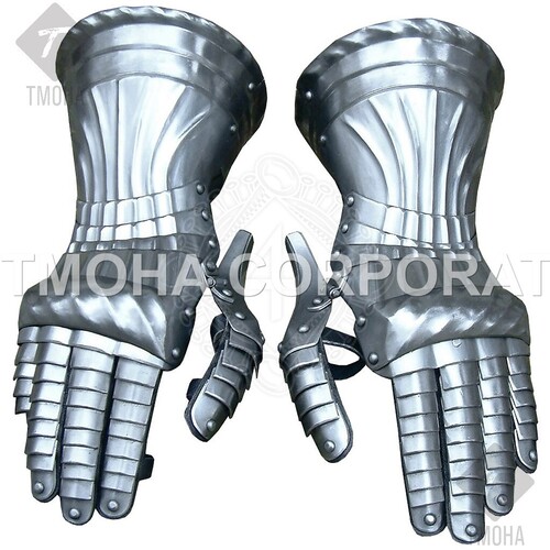 Medieval Wearable Gauntlets / Gloves Armor Maximilian gauntlets GA0031