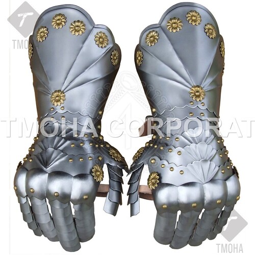 Medieval Wearable Gauntlets / Gloves Armor Pair of gauntlets GA0041