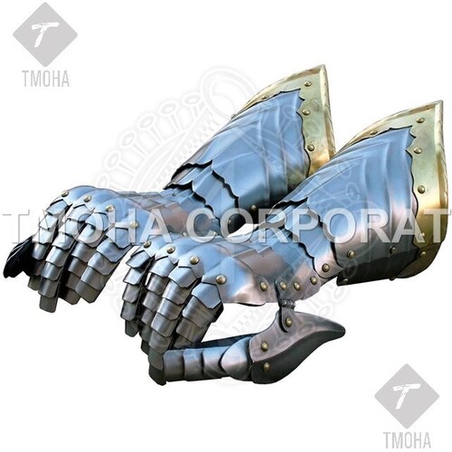 Medieval Wearable Gauntlets / Gloves Armor Pair of gauntlets GA0049