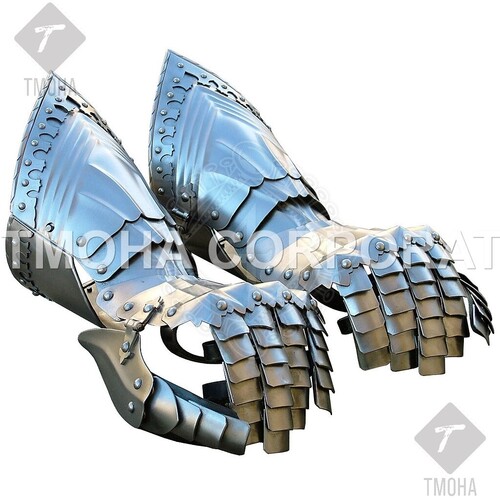 Medieval Wearable Gauntlets / Gloves Armor Pair of gauntlets GA0050