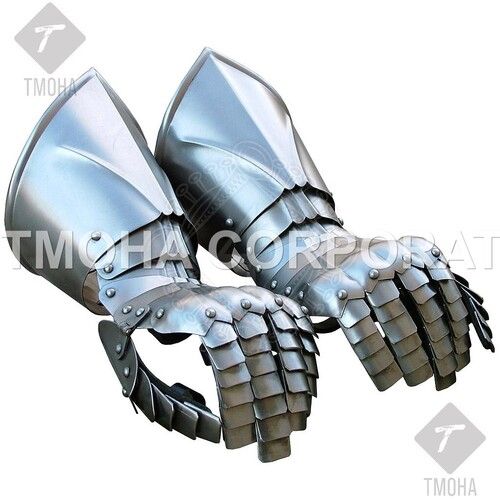 Iron Medieval Wearable Gauntlets / Gloves Armor Pair Of Gauntlets Dagonet Ga0051