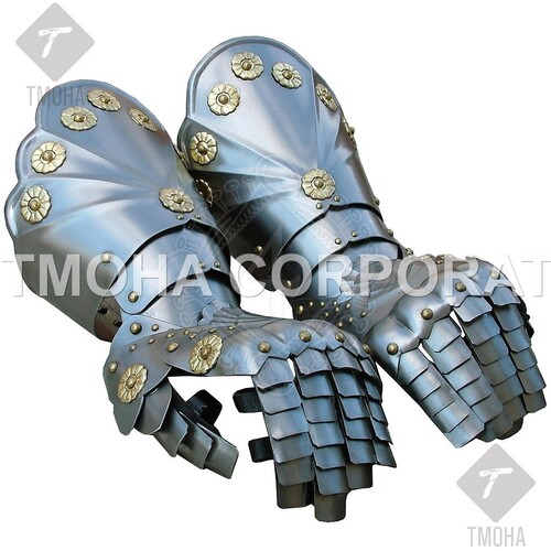 Medieval Wearable Gauntlets / Gloves Armor Pair of gauntlets GA0052
