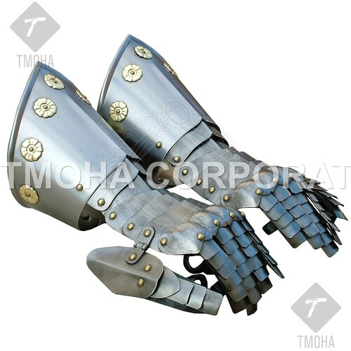 Medieval Wearable Gauntlets / Gloves Armor Pair of gauntlets Mordred GA0055
