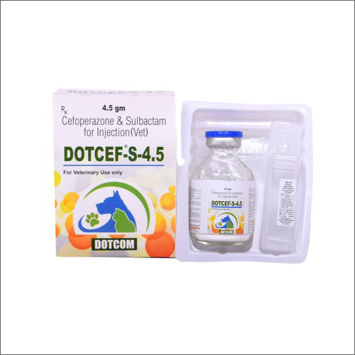 Cefoperazone And Sulbactam  Injection Brand -Dotcef -S -4.5 g