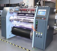 Thermal Transfer Ribbon Slitting Machine - Slitting Width 650mm-1010mm, Slitting Thickness 4-20 Micron | Max Speed 280m/min, Servo Rewinding Motor