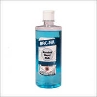 500 Ml Bac-nil Alcohol Hand Rub Sanitizer - 71-80% Ethanol, Blue Color, 36 Months Shelf Life, Contains Glycerol & Hydrogen Peroxide, Anti-bacterial