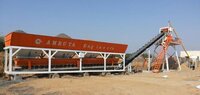 Concrete Batching Mixing Plant With Inline Feeding