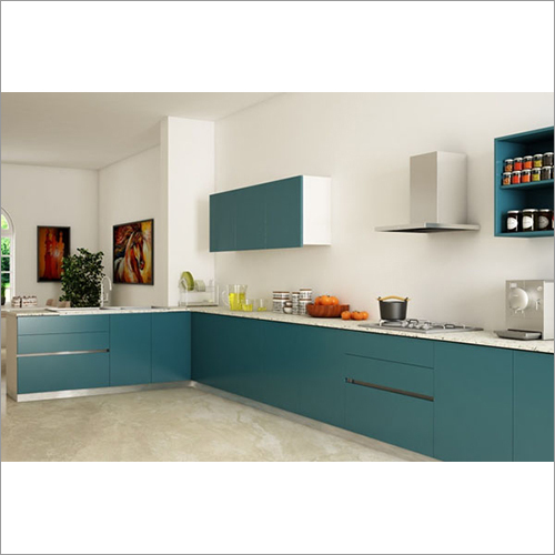 L-Shaped Modular Kitchen