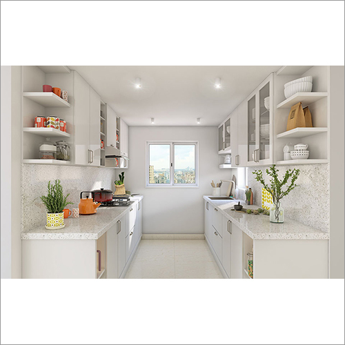Modern Parallel Kitchen