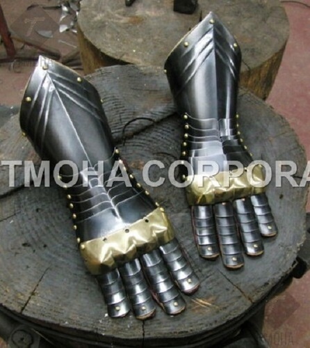 Medieval Wearable Gauntlets / Gloves Armor Medieval Armor Gauntlet and Gloves Knight Armor Historical Replica GA0090