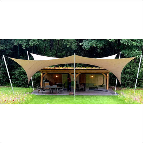 Tensile Structure Manufacturer Tensile Structure Supplier Exporter   Tensile Gazebo Structure 