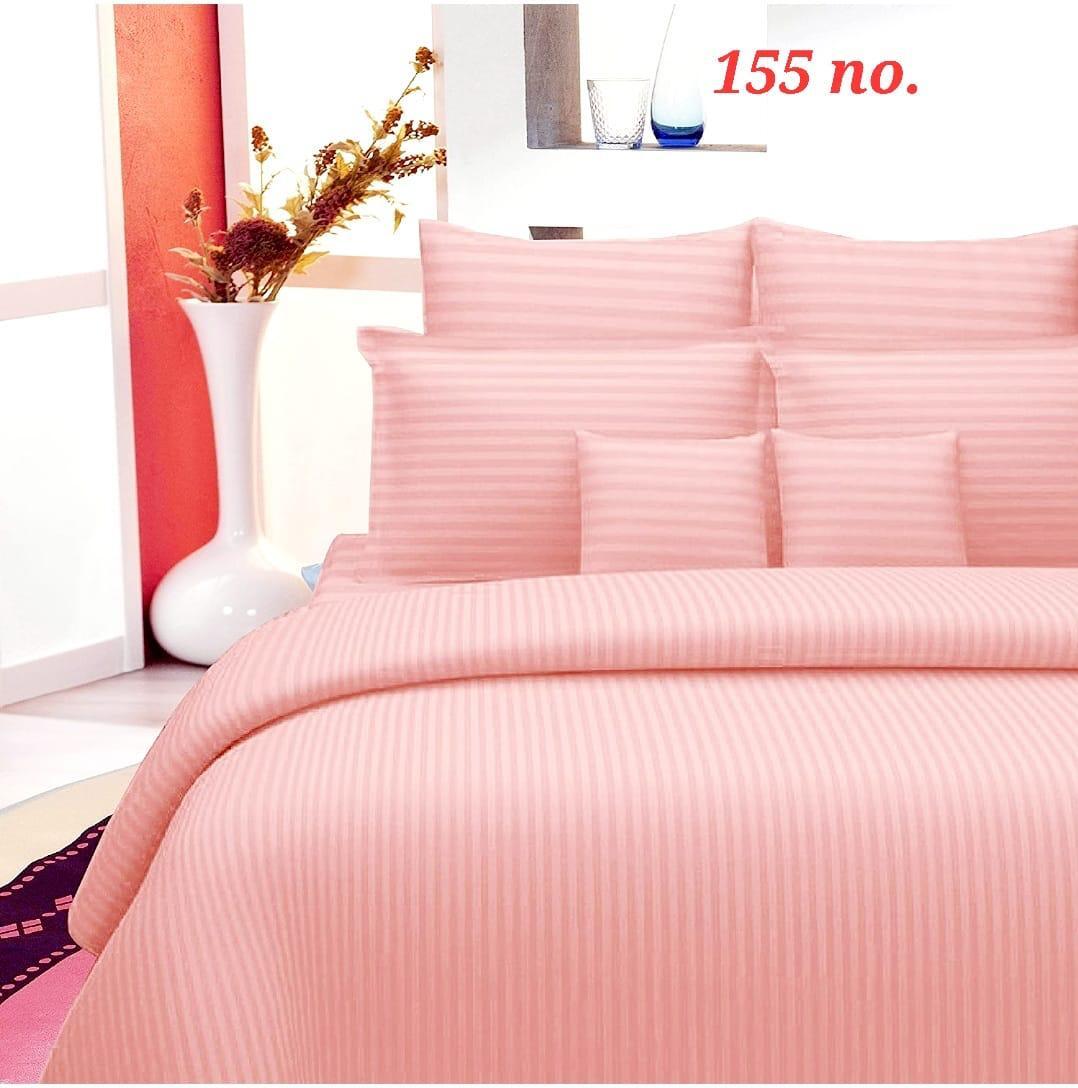 108x108 Satin Stripe King Size Bed Sheet