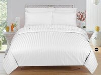 108x108 Satin Stripe King Size Bed Sheet