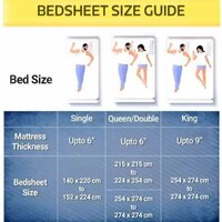 P.Rtrend 190 TC Cotton Double Printed Bedsheet