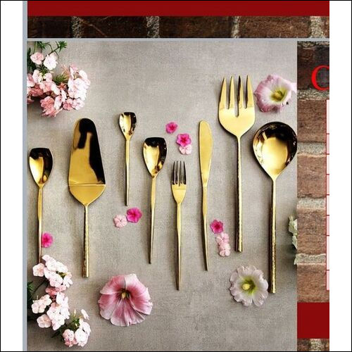 Brass Royal Cutlery Set