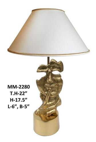 Lampshade with Human Portrait
