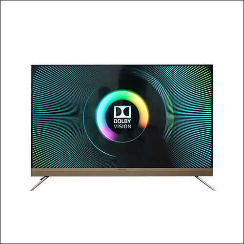 Black 55 Inch 4K Qled Tv