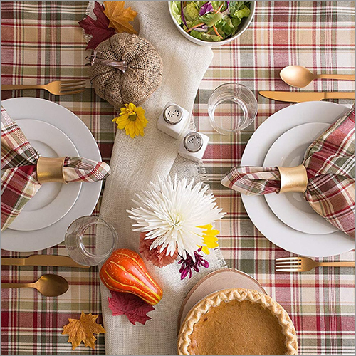 Yarn Dyed Table Cloth