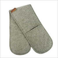Kitchen Oven Mitts - 100% Cotton With Inner Cotton And Polyester Pads | Quick Dry, Washable, Customizable Sizes And Designs, Available In Solid, Stripes, And Printed Patterns