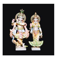 Natural White Outdoor Garden God Marble Statues