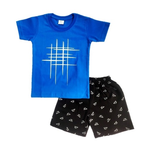 Kids Blue Cotton Top and Pant