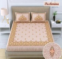 Sanganeri Print Double Bedsheet
