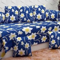 P.Rtrend 120 TC Polycotton Single Checkered Bedsheet
