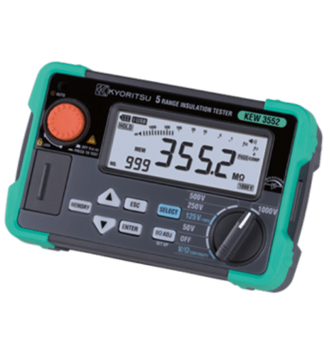 Digital Insulation and Continuity Testers - KEW 3552