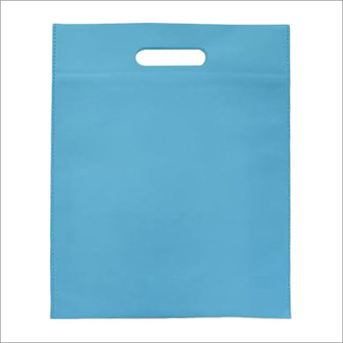 With Handle Blue Non Woven Carry Bag