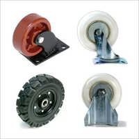 पाउडर कोटेड इंडस्ट्रियल कैस्टर व्हील्स