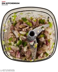 AJAK German Quick and Easy 6 Blade Push Chopper