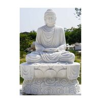 Luxury Design Marble Buddha Statue
