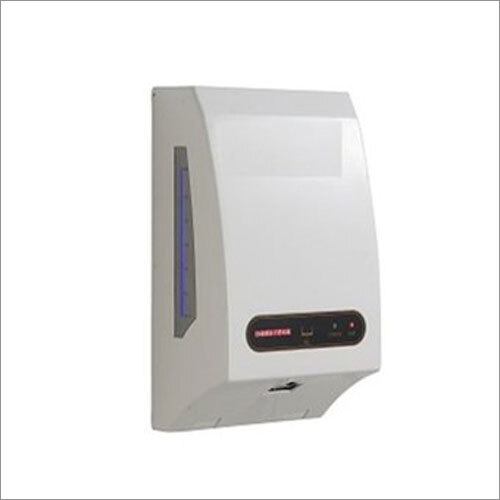 White Automatic Sanitizer Spray Dispenser