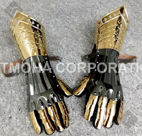 Medieval Wearable Gauntlets / Gloves Armor Medieval Armor Gauntlet and Gloves Knight Armor Historical Replica GA0123