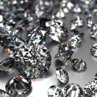 -2 sieve polished diamond