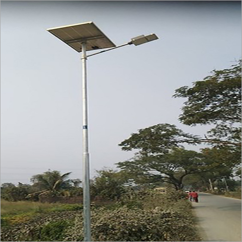 Iron Color Coated Solar Street Light Pole