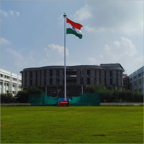 Silver Aluminium Flag Mast Pole