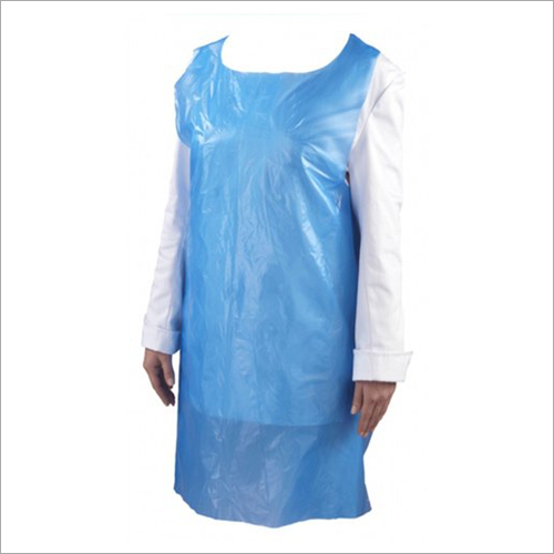 Disposable Apron Gown - Non Woven Material, Waterproof, Blue | Disposable Design for Versatile Use in Various Settings